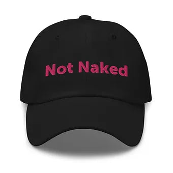 Not Naked Logo Dat Hat Pink